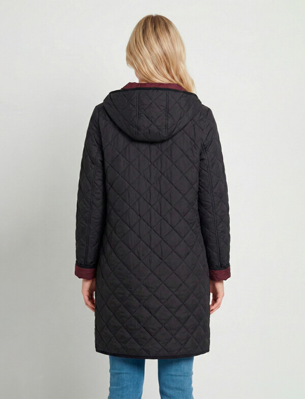 Campera Abrigo Reversible BORDEAUX