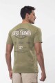 REMERA UFO MANGA CORTA ESTAMPADA Verde