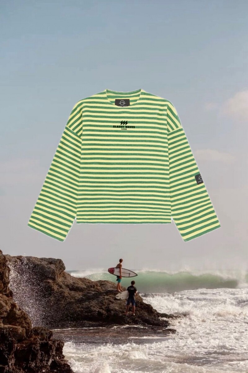 Buzo Reversible Marinero / Verde - Preventa U