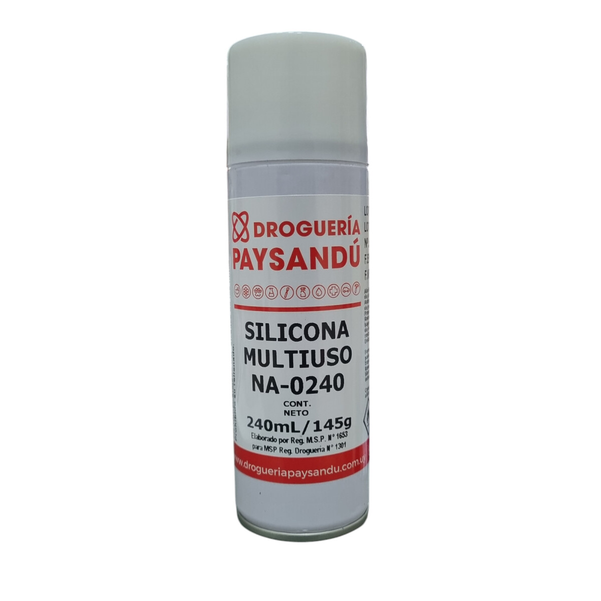 Silicona multiuso en aerosol 240ml 