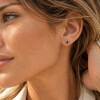 Caravanas Dot de Oro Amarillo 18k y Zafiros Azules Caravanas Dot de Oro Amarillo 18k y Zafiros Azules
