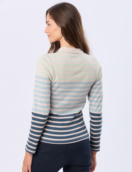 REMERA POLO DE ALGODÓN Beige