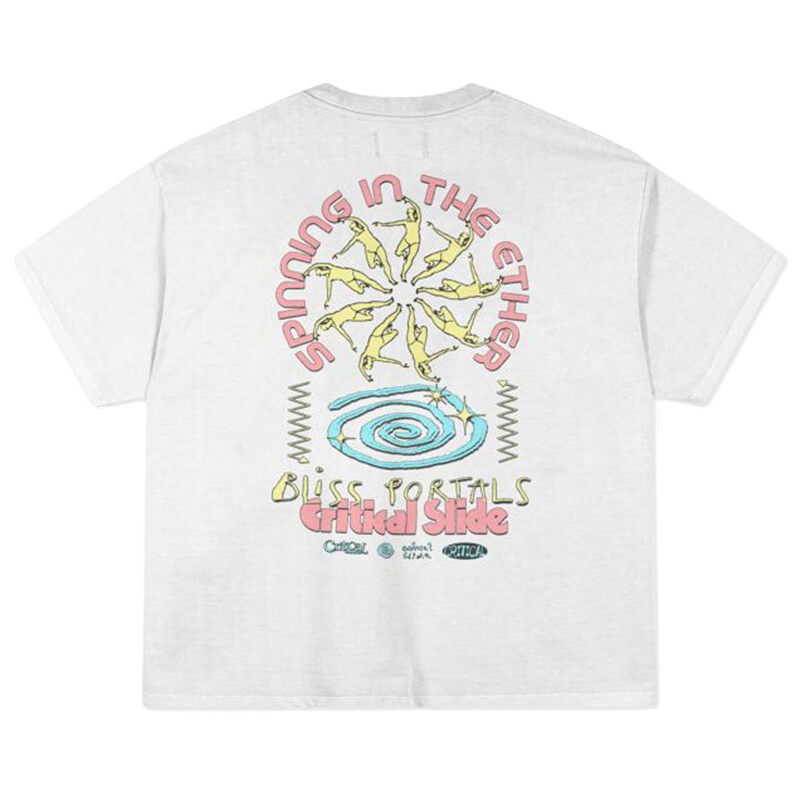 Remera Critical Slide Portals Jumbo - Blanco Remera Critical Slide Portals Jumbo - Blanco