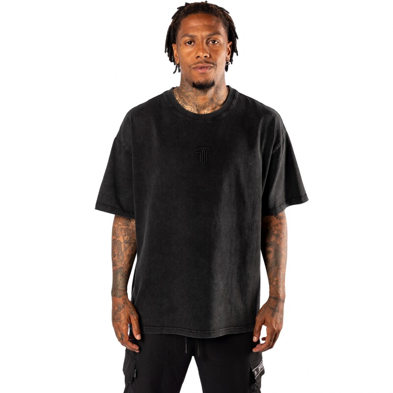 Remera Tifffosi Wash de Hombre Negro