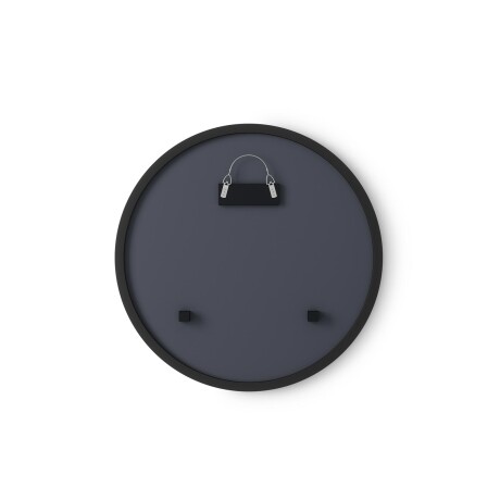 ESPEJO REDONDO METAL NEGRO 1013756