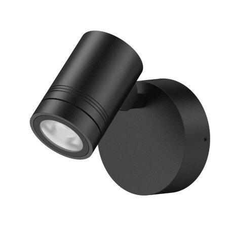 APLIQUE SPOT DIRIGIBLE 8W APTO INTEMPERIE NEGRO