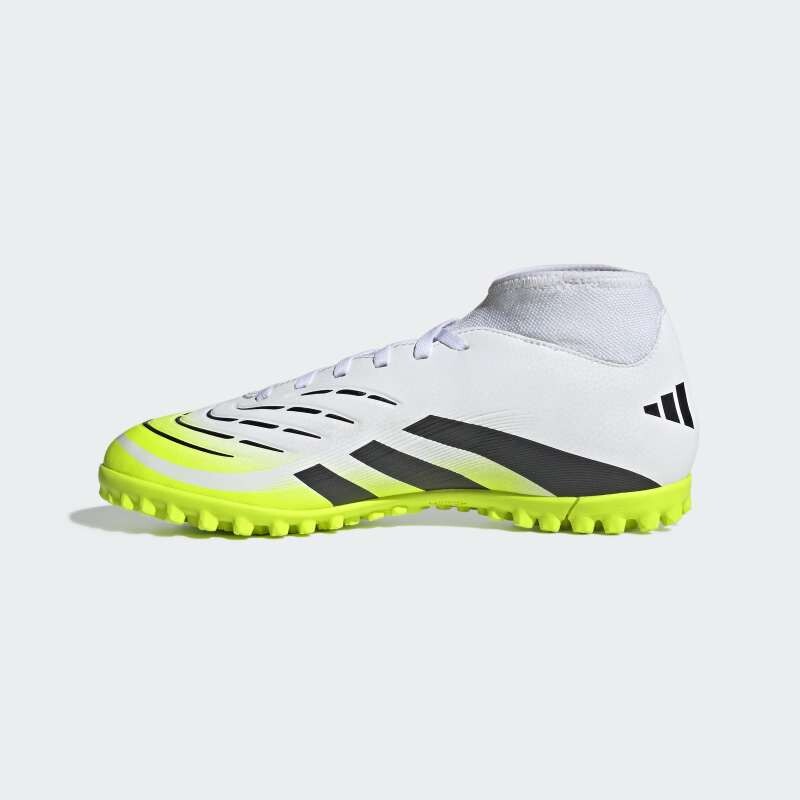 Championes Adidas Predator Club Sock Pasto Sintético Blanco