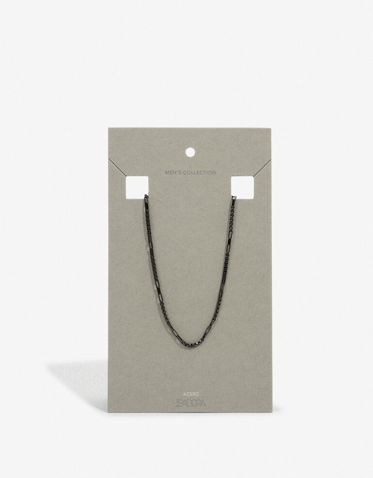 Collares Cortos Metal Collar Corto Men´s Collection - Negro