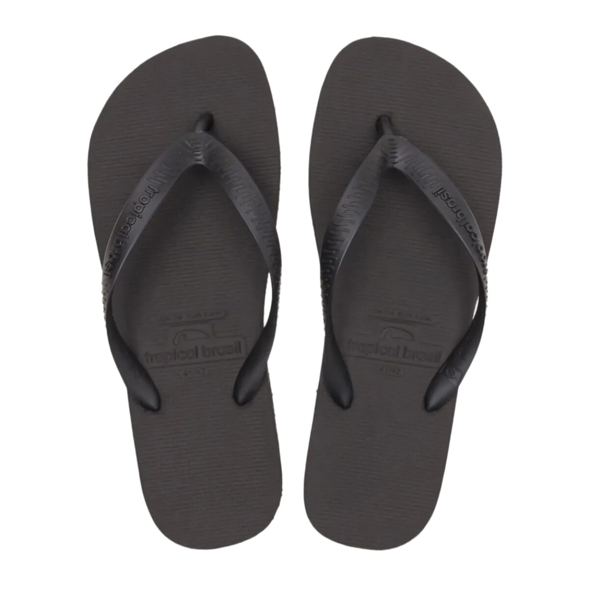 Chanclastropical Brasil Ojota Basic Unisex - Negro - Negro 