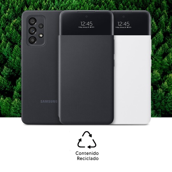 Estuche Protector Samsung A53 Smart View Cover SAMSUNG A53 SMART STYLE COVER NEGRO DF