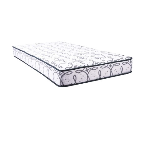 COLCHÓN 1 PLAZA ESPUMA BLANCO VANILA