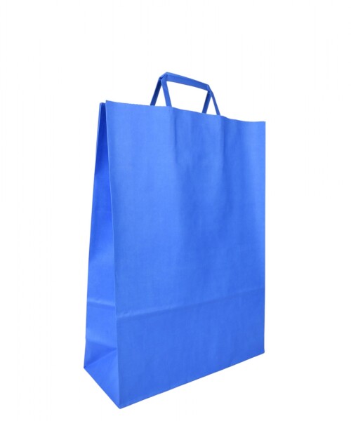 Bolsa lisa acuario 30x12x41 cm AZUL