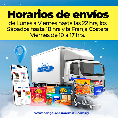 HORARIOS DE ENVIOS