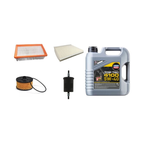 KIT DE FILTROS Y ACEITE 5W40 LIQUI MOLY Kit De Filtros Y Aceite 5w40 Liqui Moly