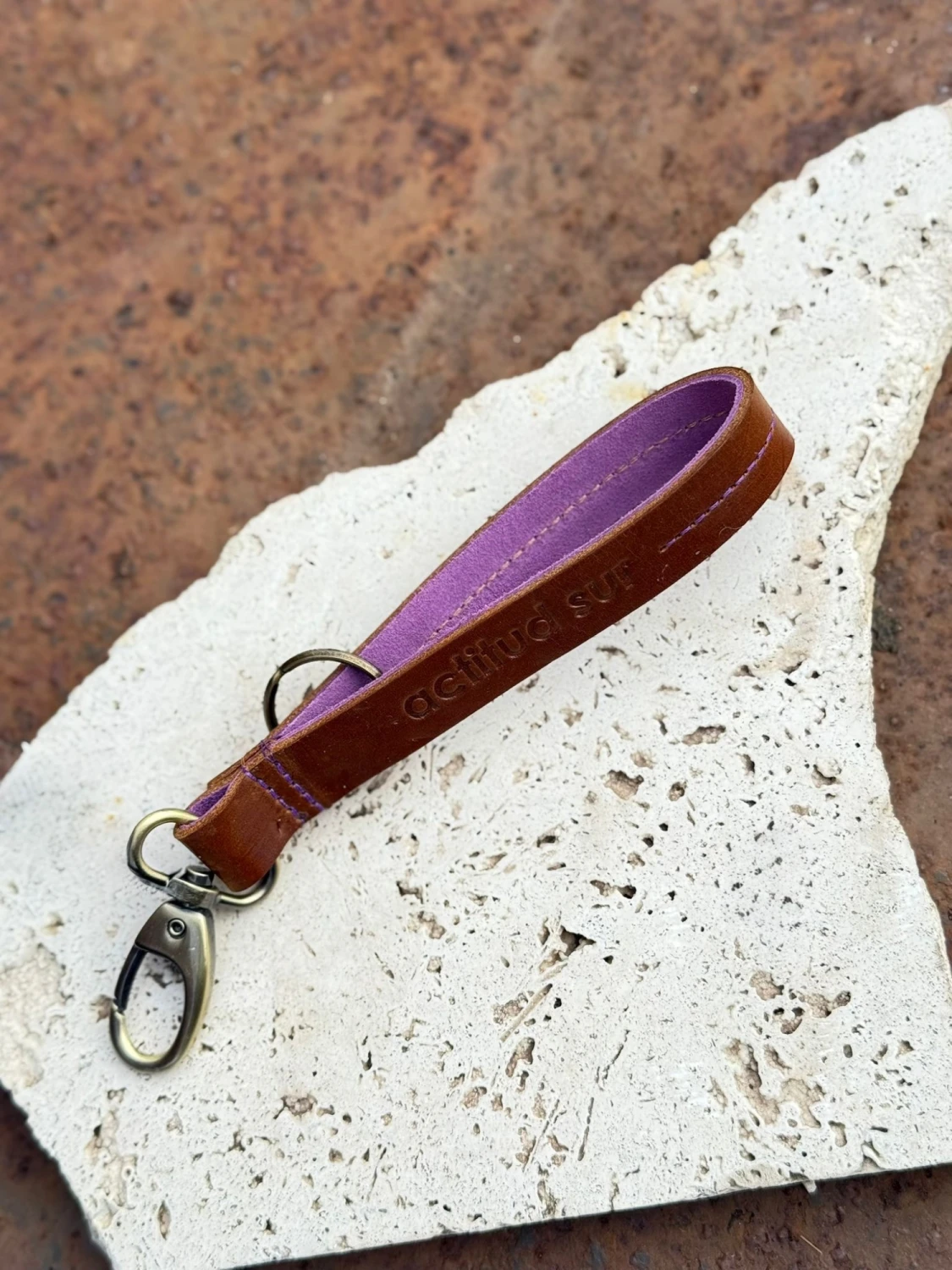 Colorful Key Chain - Camel