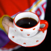Taza de cerámica corazones 350ml Taza de cerámica corazones 350ml