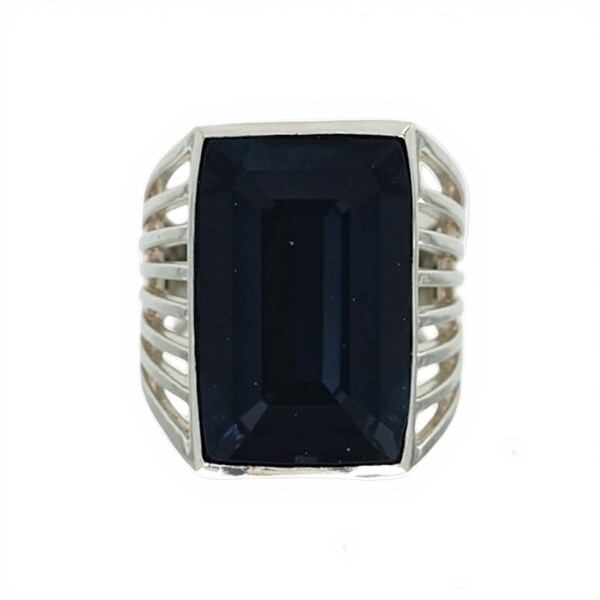 Anillo elegante-Plata 925-Con Onix-AN4651 conpiedra