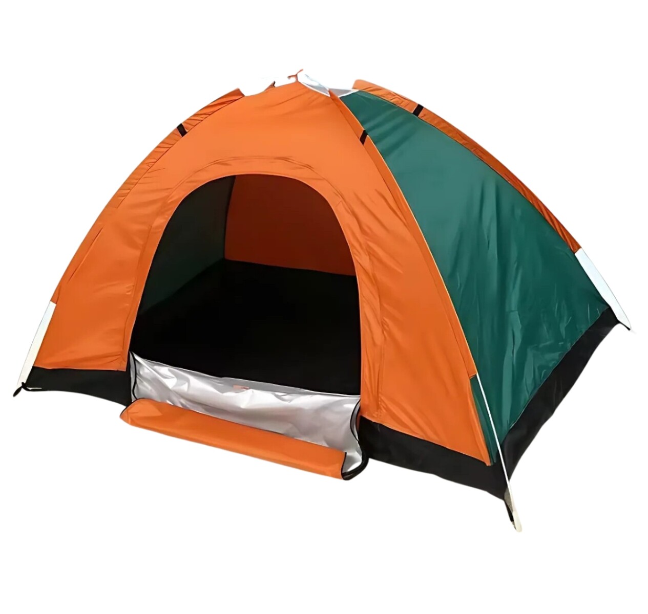 Carpa iglú con mosquitero de 3-4 personas 1.90 x 1.30 - Naranja 