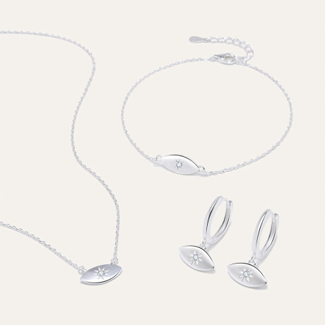 Set Ojitos - Plata 925 Set Ojitos - Plata 925