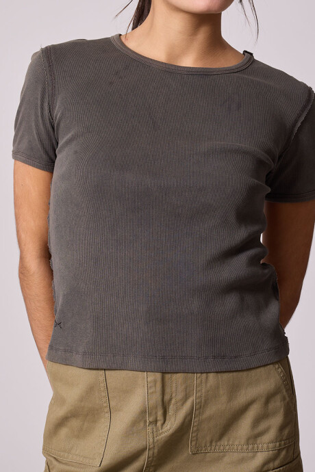 TOP CASSEY DIXIE Gris Oscuro