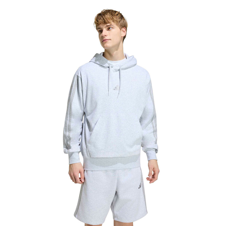 Canguro de Hombre Adidas Essentials 3 Gris - Claro