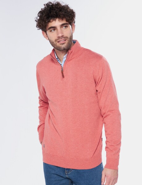 BUZO TEJIDO Coral