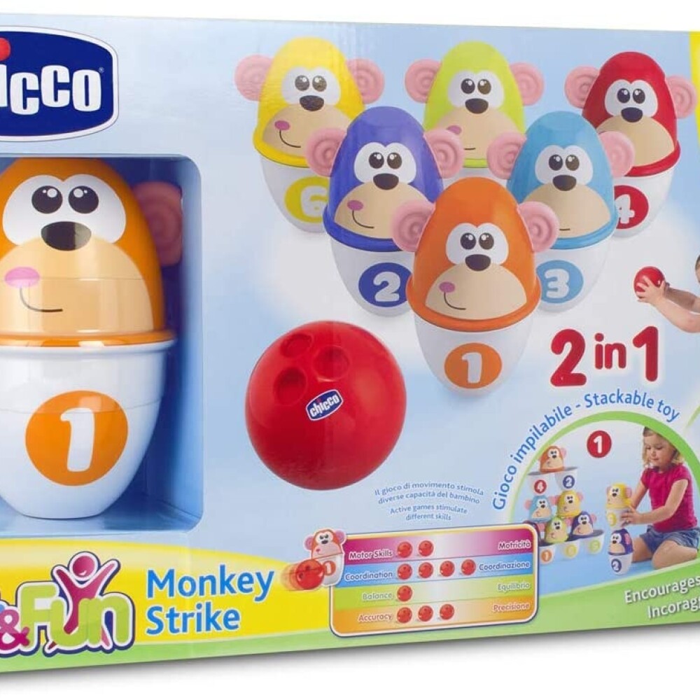Juego mis primeros bolos CHICCO Juego mis primeros bolos CHICCO