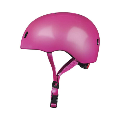 Casco Infantil Con Luz Micro Talle Único Rosa Oscuro