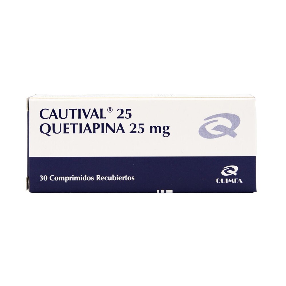CAUTIVAL 25 MG. CJ X 30 COMP. REC. única