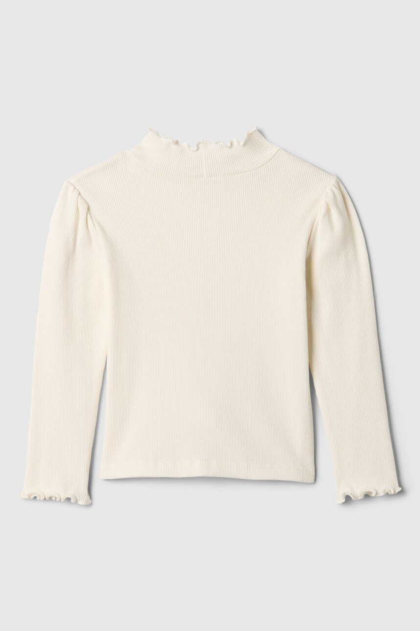 Remera Gráfico Toddler Niña Ivory Frost