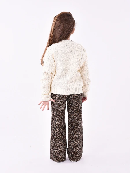 CARDIGAN LEA CRUDO