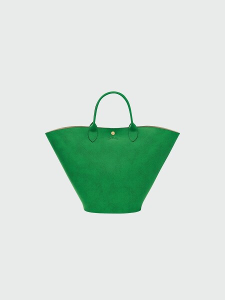 Longchamp- Bolso de cuero XL, ÉPURE Verde