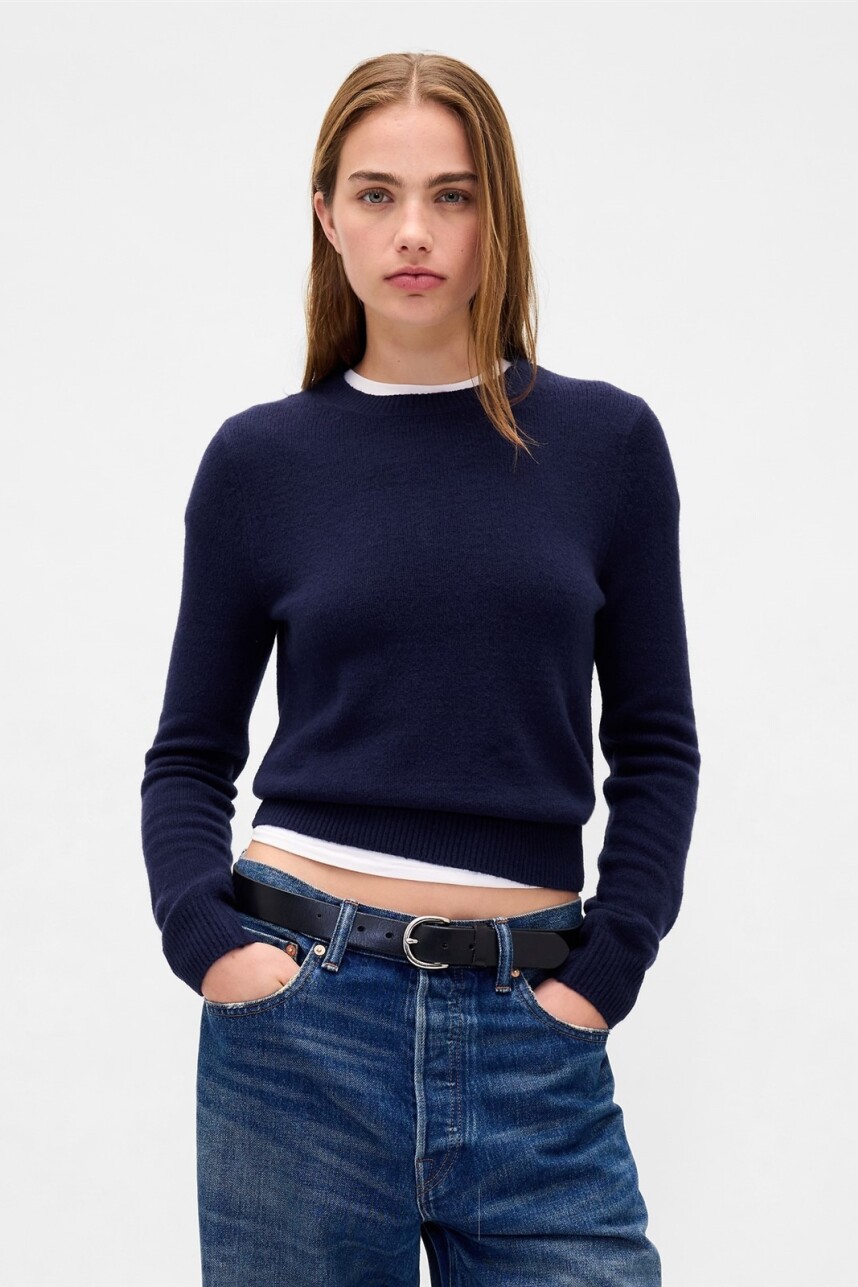 Buzo Cashsoft Mujer Navy Uniform