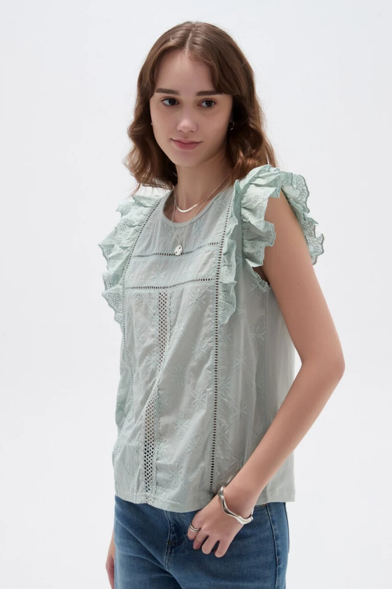 Remera Gunta - Verde Claro 
