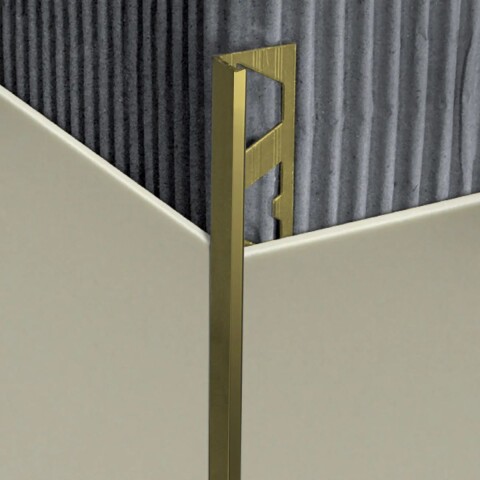 Varilla en L aluminio Oro brillo 10mm x 2,5m Varilla En L Aluminio Oro Brillo 10mm X 2,5m