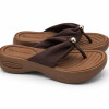 SANDALIA TIRA 469001 Marrón Oscuro