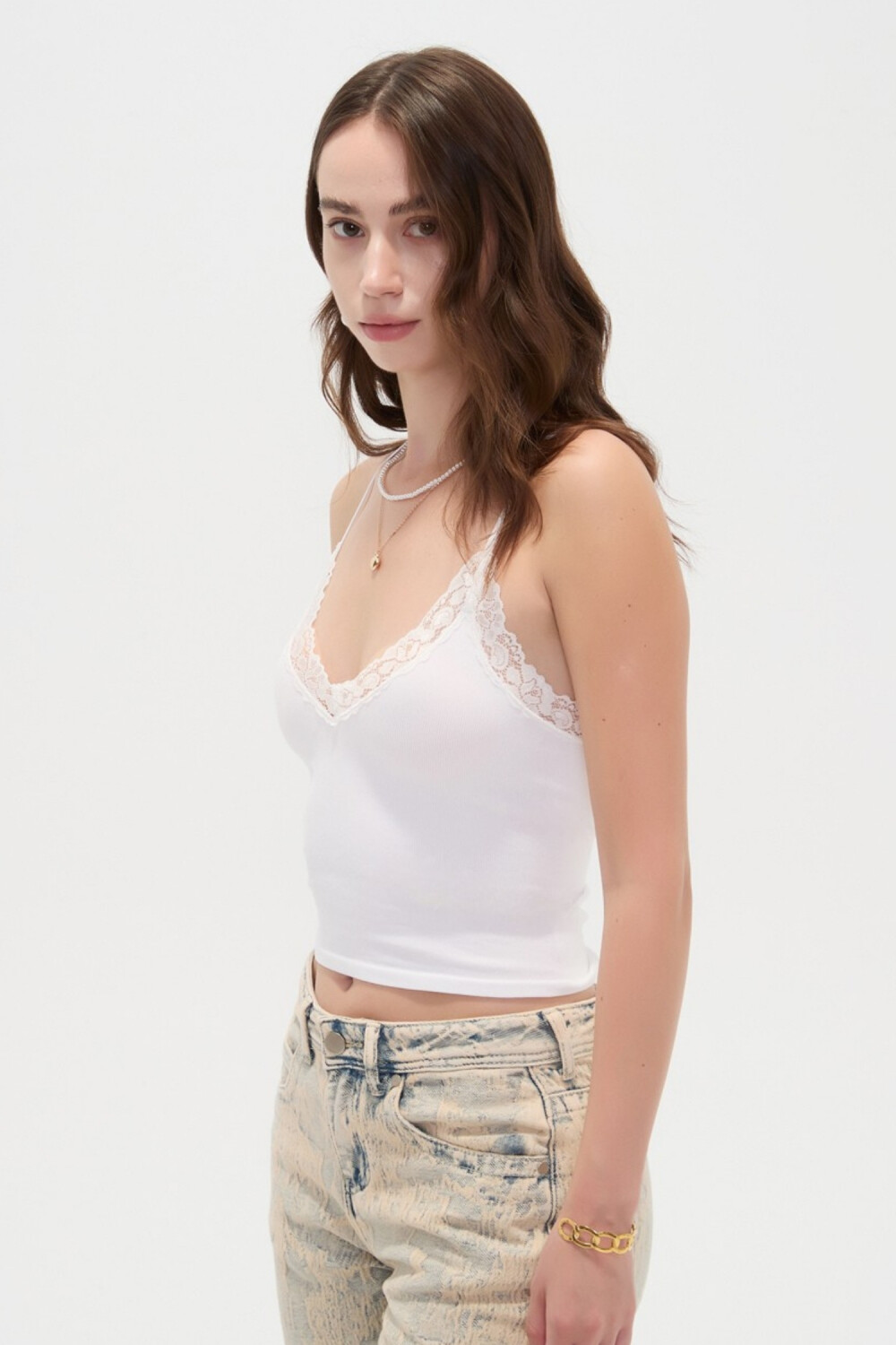 Musculosa Jeanne Blanco