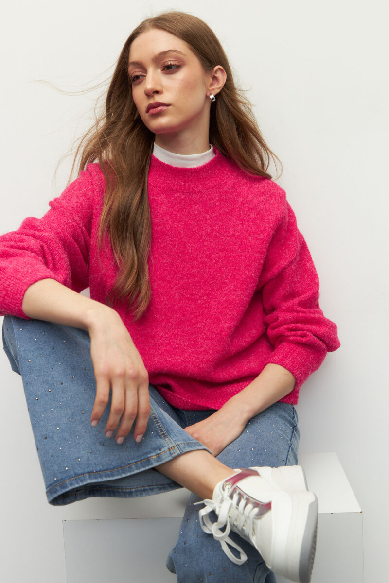 POLERA CONSTANZA Frambuesa