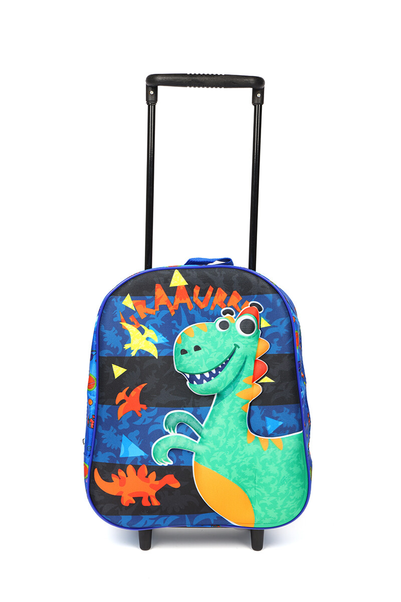 Mochila con carrito Dino