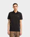 Polo Oyster River Manga Corta Regular Fit Hombre Black-pavement