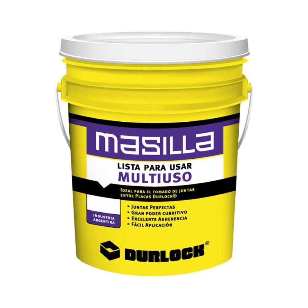 MASILLA DURLOCK LPU MULTIUSO 18 KG. Masilla Durlock Lpu Multiuso 18 Kg.