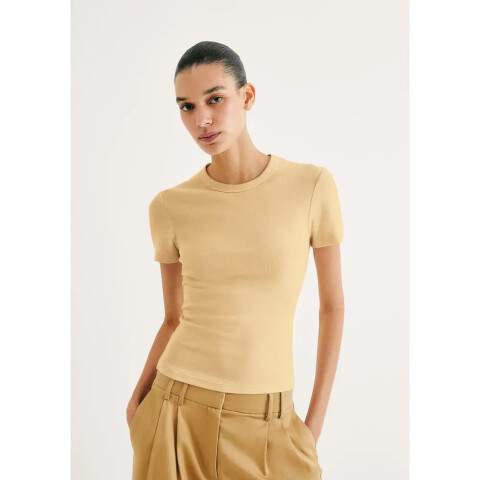 BLUSA MM FEM AMARELO CLARO