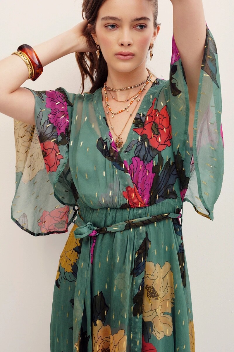 VESTIDO ANDREA ROSE Verde