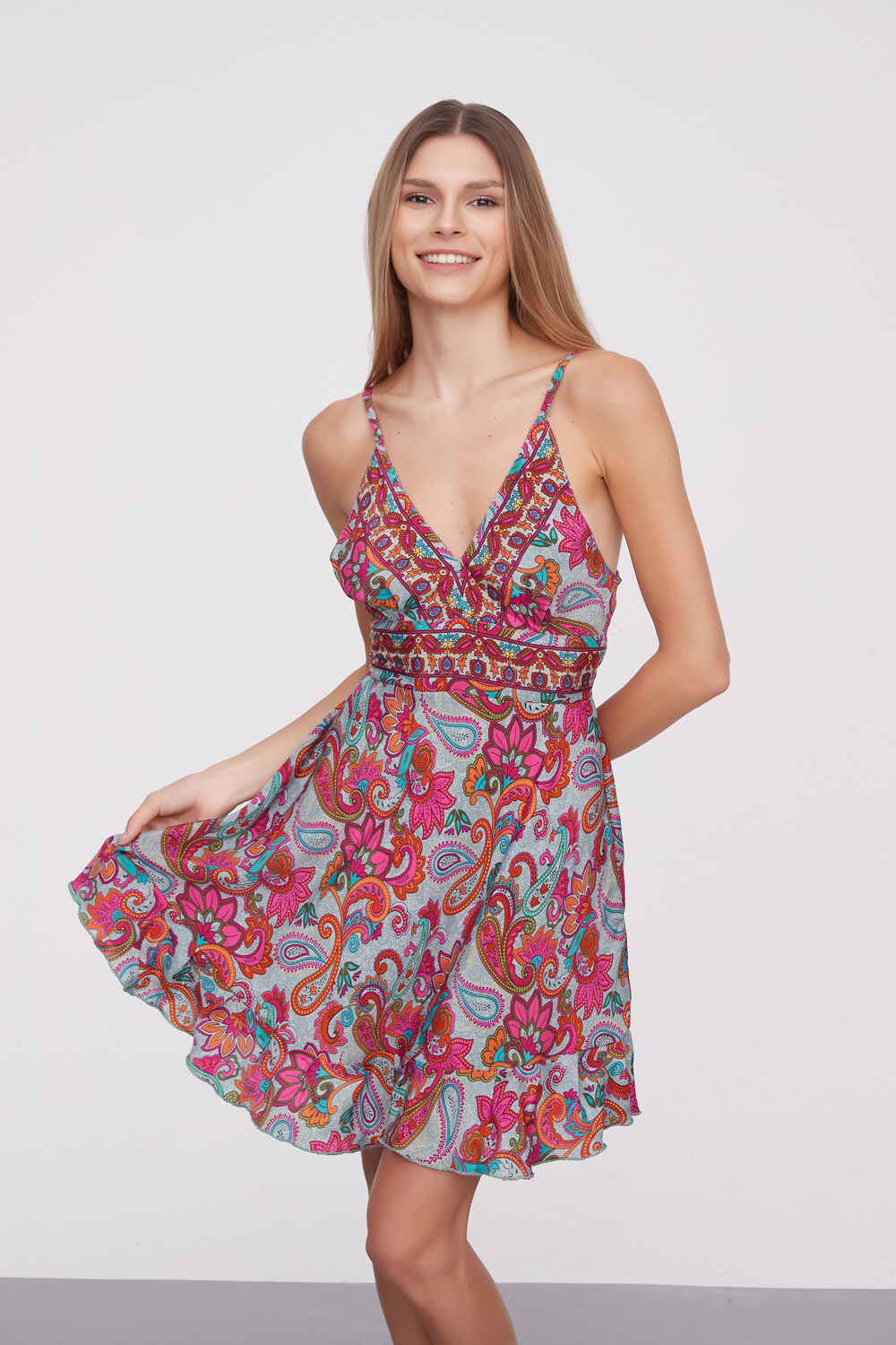 Vestido Shmica Estampado 1