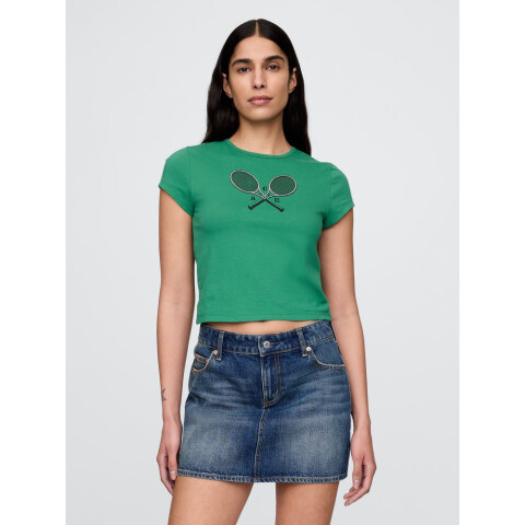 GRAPHICS - SS EVERYDAY JERSEY FITTED CREW IRISH CLOVER