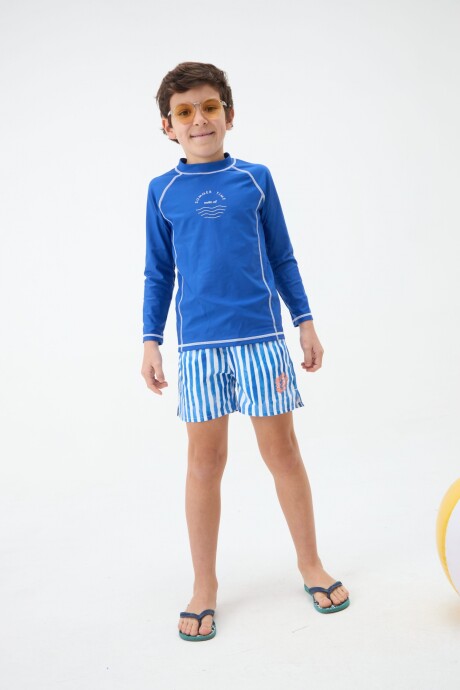 SHORT OLIVER NIÑO ESTAMPADO Rayas