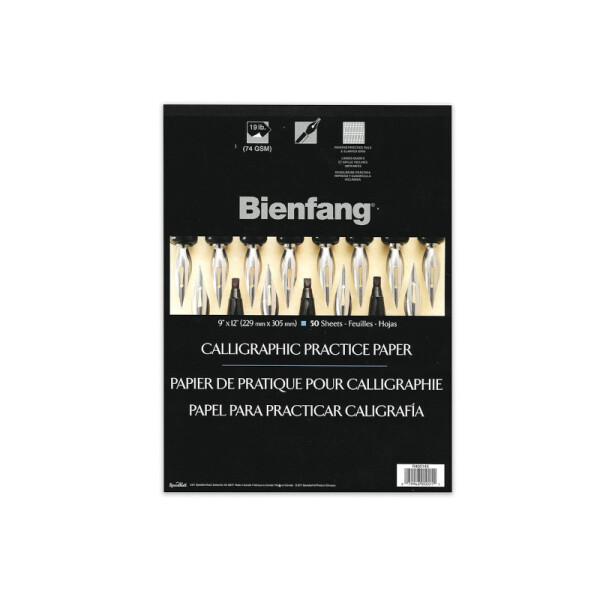 Block de papel para práctica de caligrafía - Bienfag Única