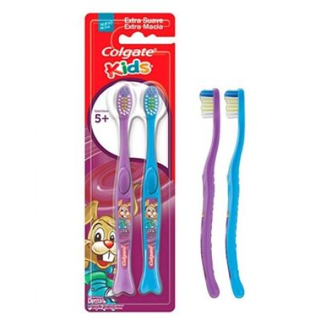 Colgate Kids +5 Cepillo x2 – Cepillos Dentales Infantiles Colgate Kids +5 Cepillo x2 – Cepillos Dentales Infantiles