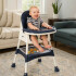 Silla De Bebe Para Comer Plegable Asiento 2 En 1 Arnes Cinturon Seguridad 3 Puntos Imback Color Azul Silla De Bebe Para Comer Plegable Asiento 2 En 1 Arnes Cinturon Seguridad 3 Puntos Imback Color Azul