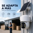 Cámara de Seguridad G-Power PTZ 4G Solar 4MP IP66 Blanco